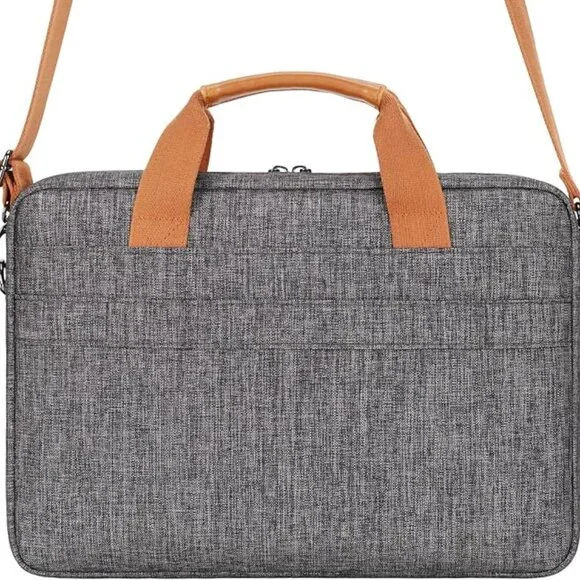 DOMISO 15.6 inch Laptop Bag Business Briefcase Water-resistant - Picture 3 of 5